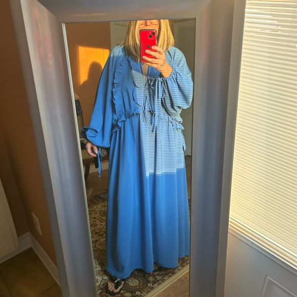 Fantastic Romantic Boho dress size large or Xlarge or 1X new - Picture 11 of 16